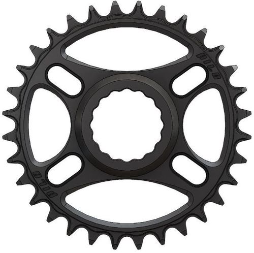 PILO 30T Narrow Wide CNC Chainring Race Face Cinch Direct fitting Hyperglide+ Black Hard Anodized