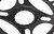 PILO 34T Narrow Wide CNC ELLIPTICAL Chainring Race Face Cinch Direct fitting Black Hard Anodized