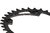 PILO 34T Narrow Wide CNC ELLIPTICAL Chainring Shimano 104 BCD  Black Hard Anodized
