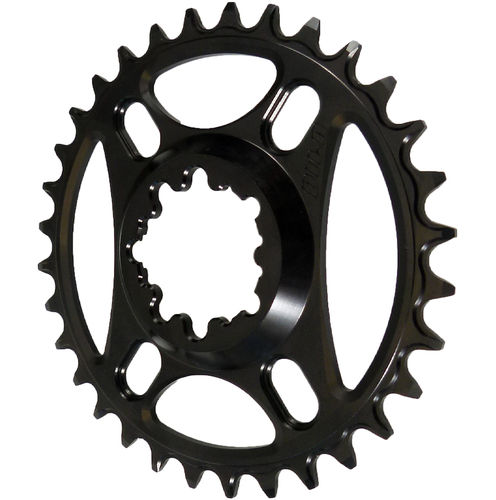 PILO 30T Narrow Wide CNC Chainring Sram Direct (6mm) fitting Black Hard Anodized
