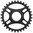 PILO 28T Narrow Wide CNC Chainring Race Face Cinch Direct fitting Hyperglide+ Black Hard Anodized