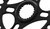 PILO 28T Narrow Wide CNC Shimano direct mount Chainring Black Hard Anodized