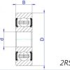 SOC-6804-2RS Bearing - 20x32x7mm (single) - Image 2