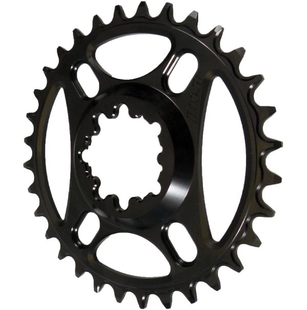 PILO 34T Narrow Wide CNC Chainring Sram Direct (6mm) fitting Black Hard Anodized