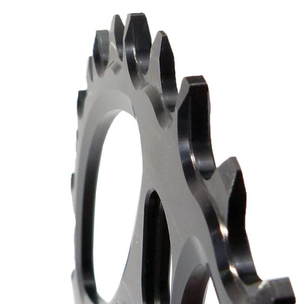 PILO 34T Narrow Wide CNC Chainring Race Face Cinch Direct fitting Hyperglide+ Black Hard Anodized - Image 3