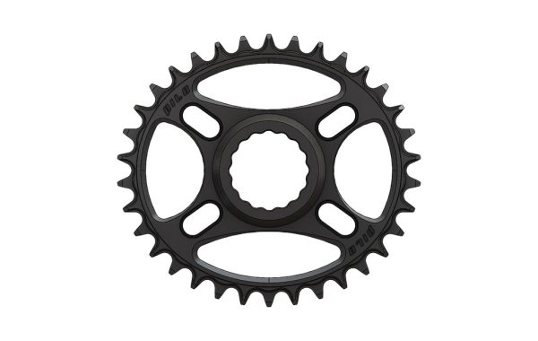 PILO 32T Narrow Wide CNC ELLIPTICAL Chainring Race Face Cinch Direct fitting Black Hard Anodized - Image 2