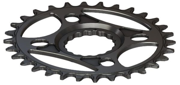 PILO 30T Narrow Wide CNC ELLIPTICAL Chainring Race Face Cinch Direct fitting Hyperglide+ - Image 3