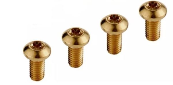 GMH - Steel Disc Rotor Bolts T25 - M5x10mm Gold (Pack of 12) - Image 2