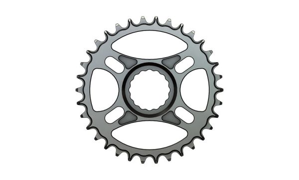 PILO 34T Narrow Wide CNC Chainring Race Face Cinch Direct fitting Black Hard Anodized - Image 2