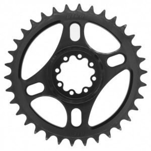 PILO C98 - 32T Narrow Wide CNC Chainring Sram T-Type 8 Hole Black Hard Anodized