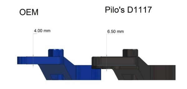 PILO D1117 CNC – Gear mech derailleur hanger – GT - Image 5