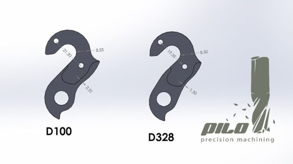 PILO D328 CNC – Gear mech derailleur hanger – Carrera - Ridley - Ribble etc - Image 2