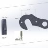 PILO D619 CNC – Gear mech derailleur hanger – fits Colnago - Image 3