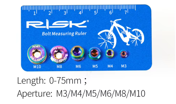 Workshop Bolt Thread & Length Identifier and Measuring Tool - Image 4