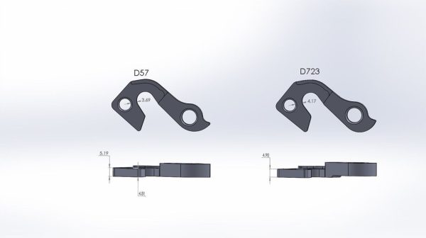 PILO D57 CNC – Gear mech derailleur hanger – GT - Image 3