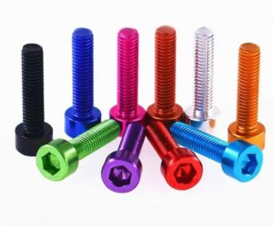 OEM Alloy A-Headset Alloy Cap fixing bolt M6x30mm (various colours)
