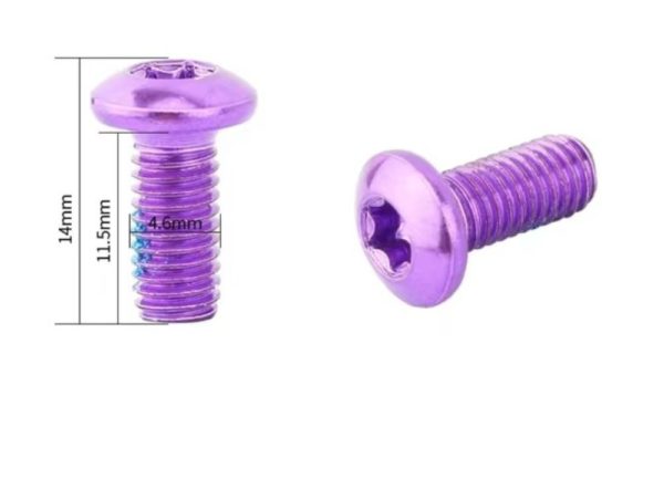 M5 - T25 Stainless Steel Disc Rotor Bolts (pack of 12) - Image 2