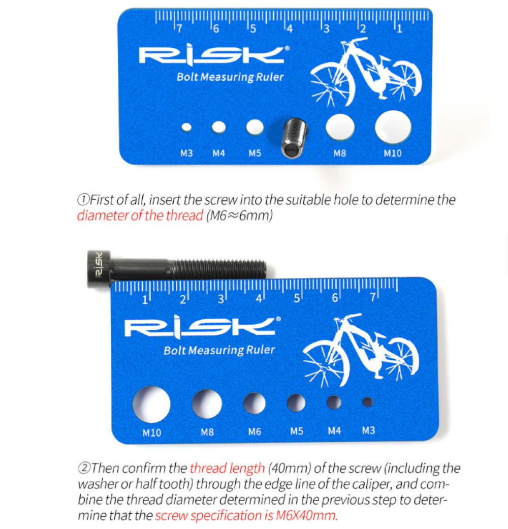 RL232 - Small Bolt Measuring Tool - Image 4