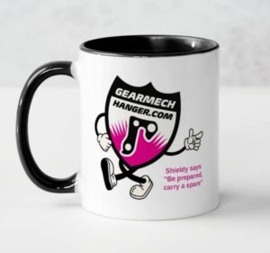GMH – 'Shieldy' design mug very very LTD edition
