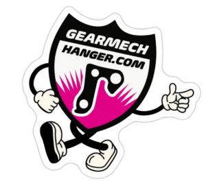 GMH - 'Shieldy' 10cm x 10cm Die Cut Sticker